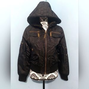 Yoki Multi Pocket thick Winter jacket Large